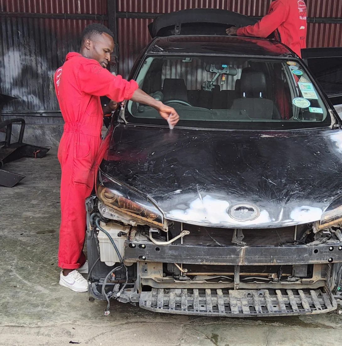 Accident Repair at Azem Kenya